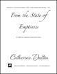 From the State of Emptiness SATB choral sheet music cover